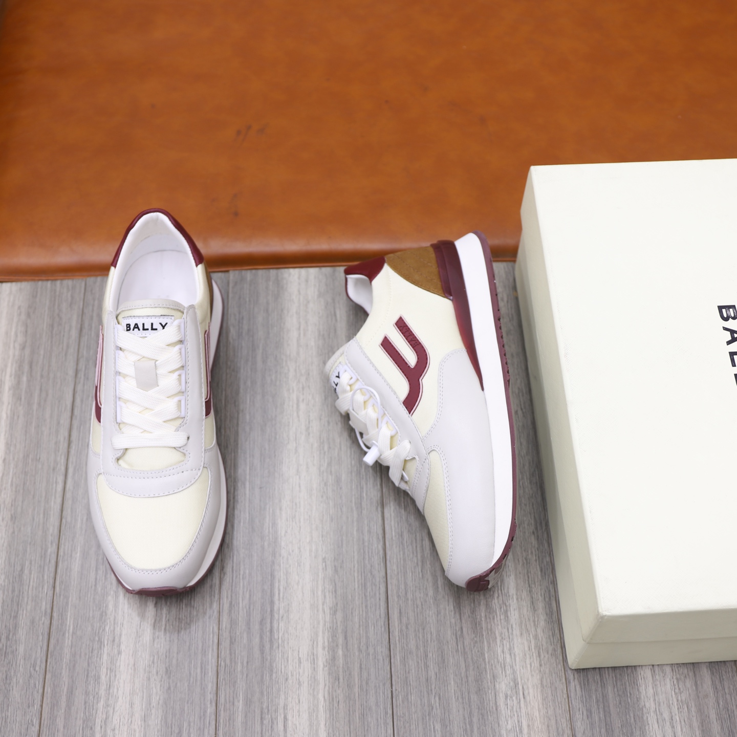Bally Classic Men's Leather Sneakers, Comfortable & Durable, Size 39-44 3 i1744820409815 9369 0 1