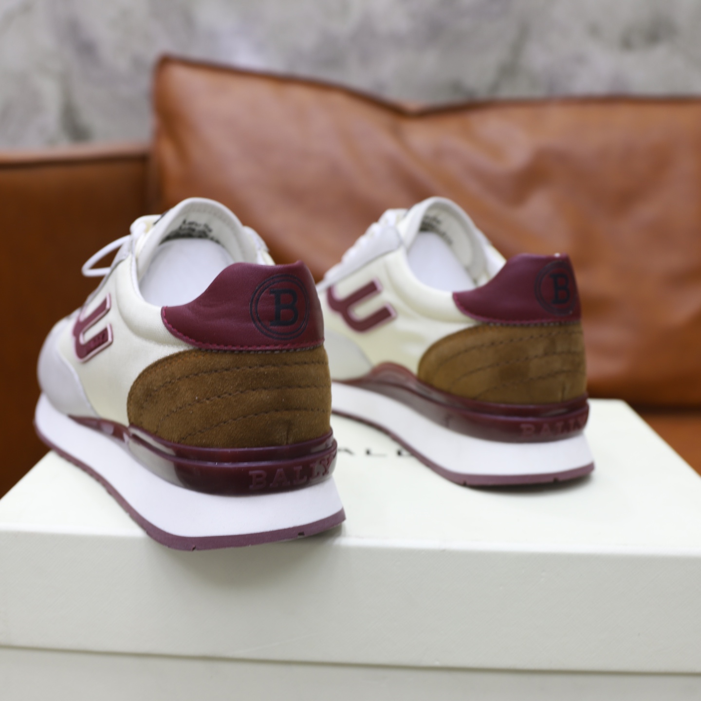 Bally Classic Men's Leather Sneakers, Comfortable & Durable, Size 39-44 8 i1744820409869 665 0 6
