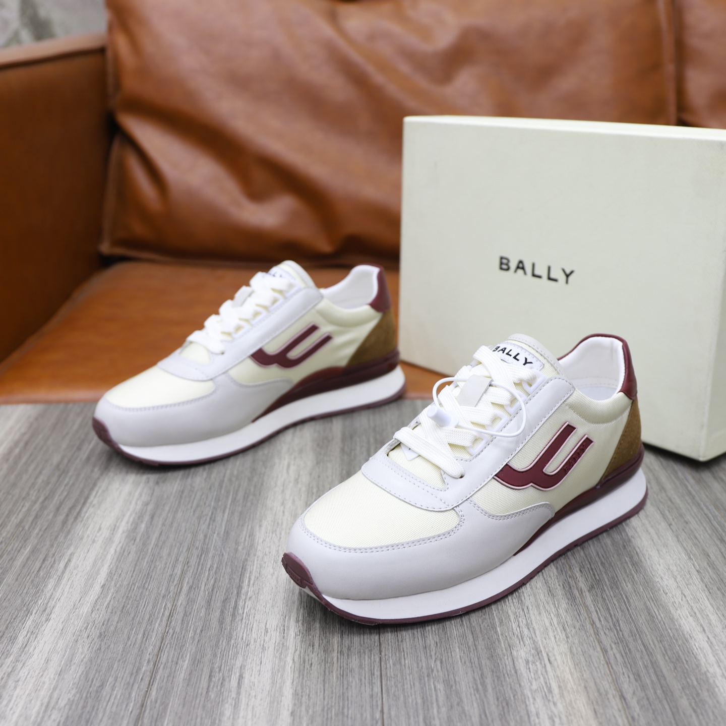 Bally Classic Men's Leather Sneakers, Comfortable & Durable, Size 39-44 6 i1744820409906 2017 0 4