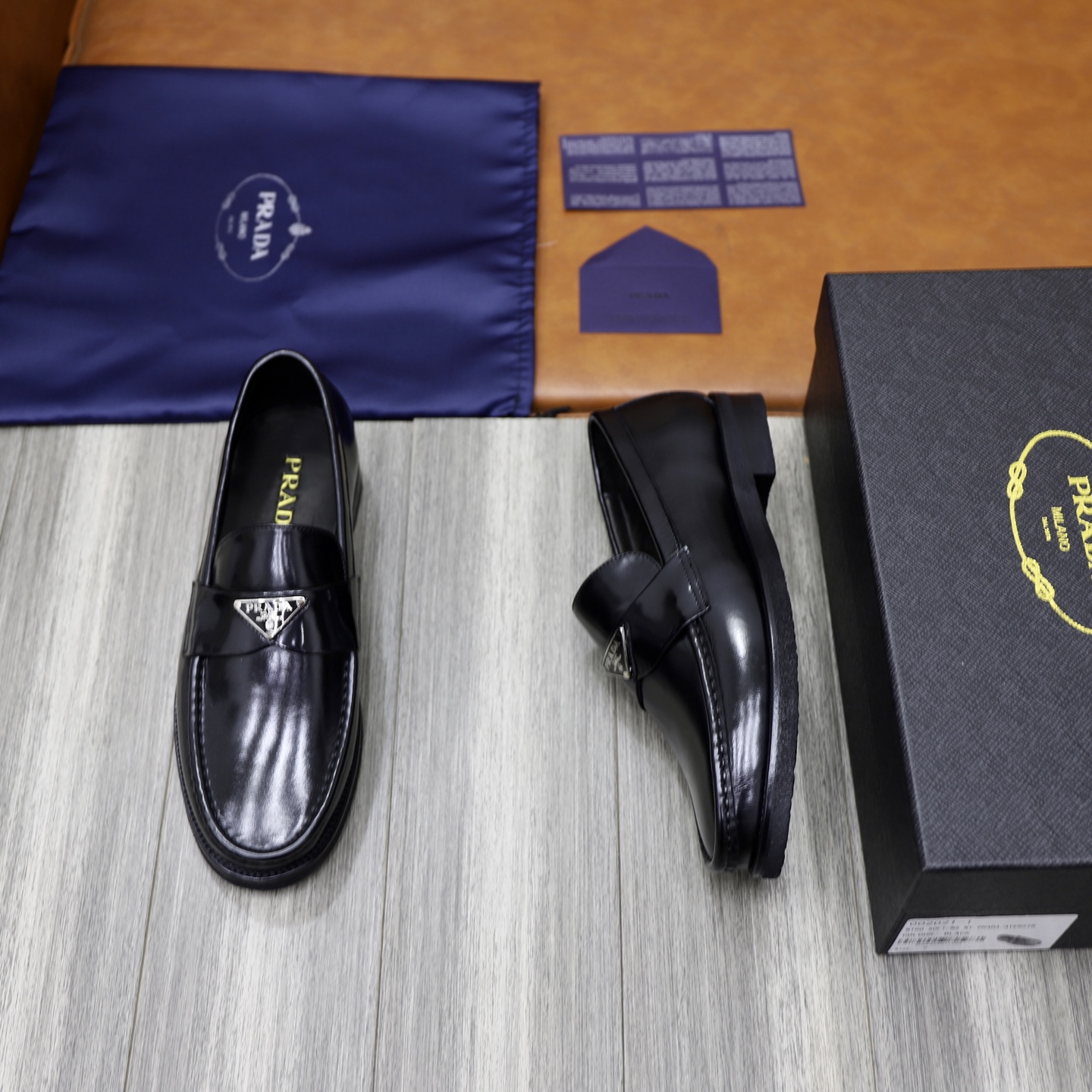 Prada Men's Leather Loafers - Premium Quality, Classic Style 3 i1745165923176 5335 0 1