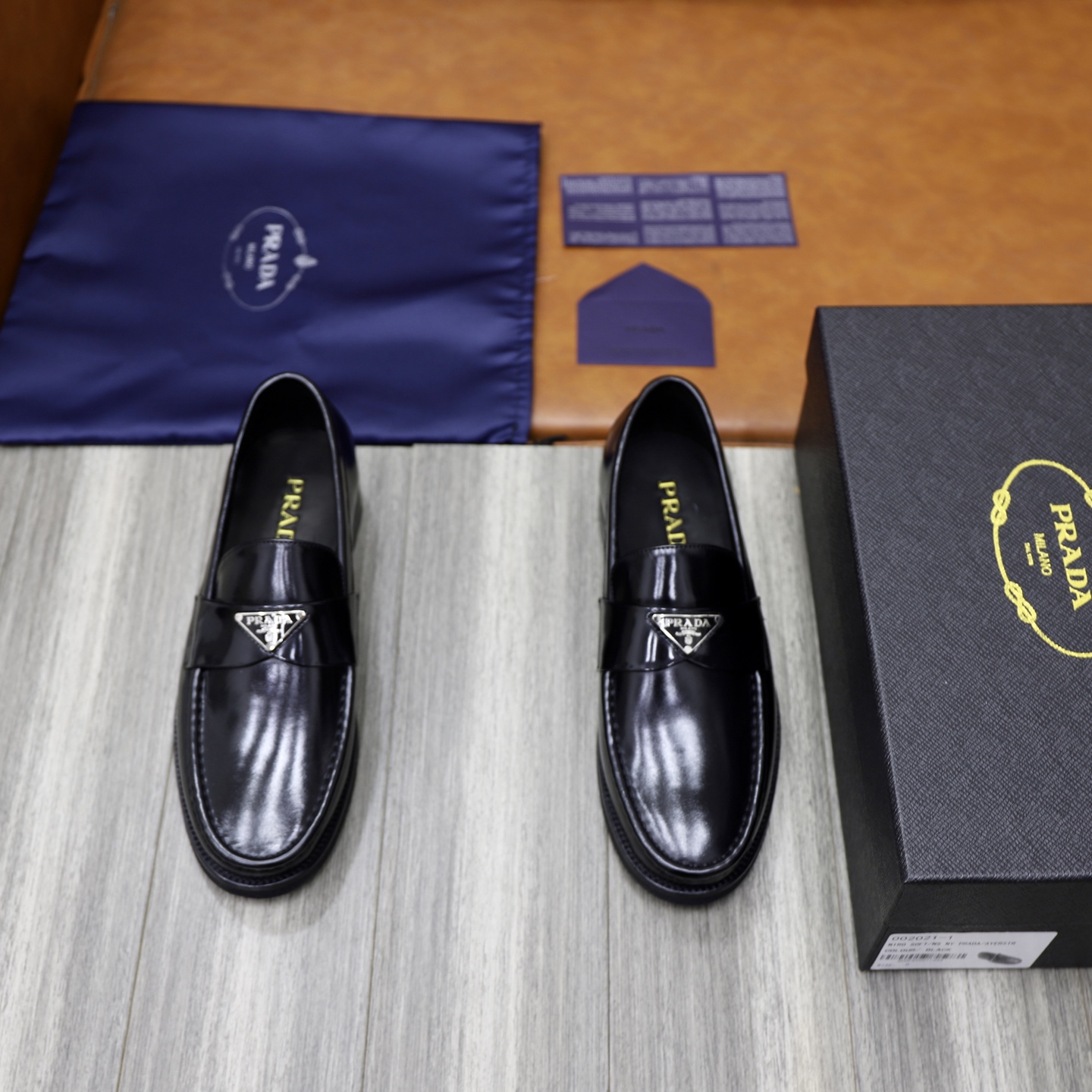 Prada Men's Leather Loafers - Premium Quality, Classic Style 2 i1745165925395 7141 0 0