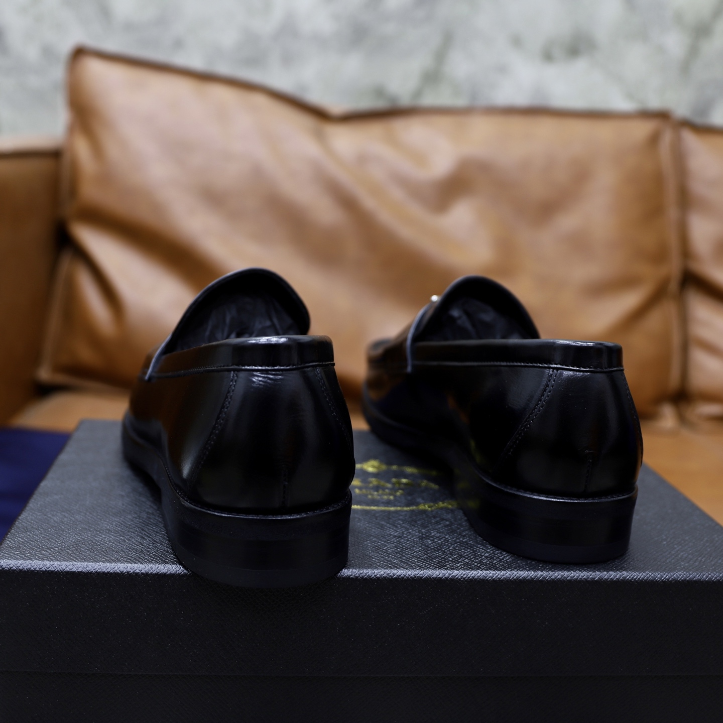 Prada Men's Leather Loafers - Premium Quality, Classic Style 8 i1745165925450 6208 0 6