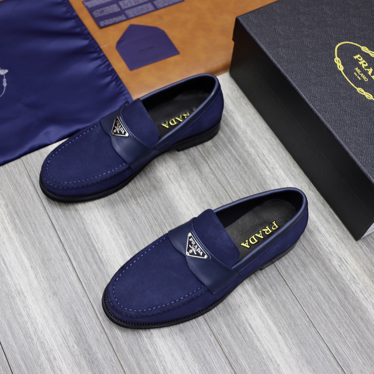 Prada Men's Leather Loafers - Premium Quality & Comfort (Sizes 38-44) 4 i1745165976146 7212 0 2