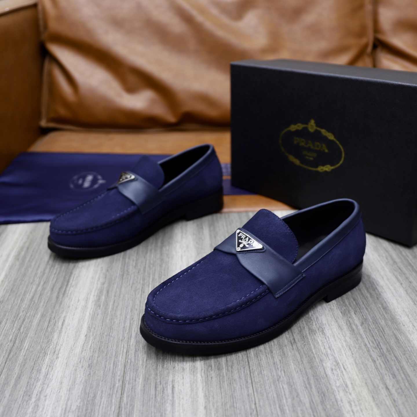 Prada Men's Leather Loafers - Premium Quality & Comfort (Sizes 38-44) 6 i1745165976227 2807 0 4