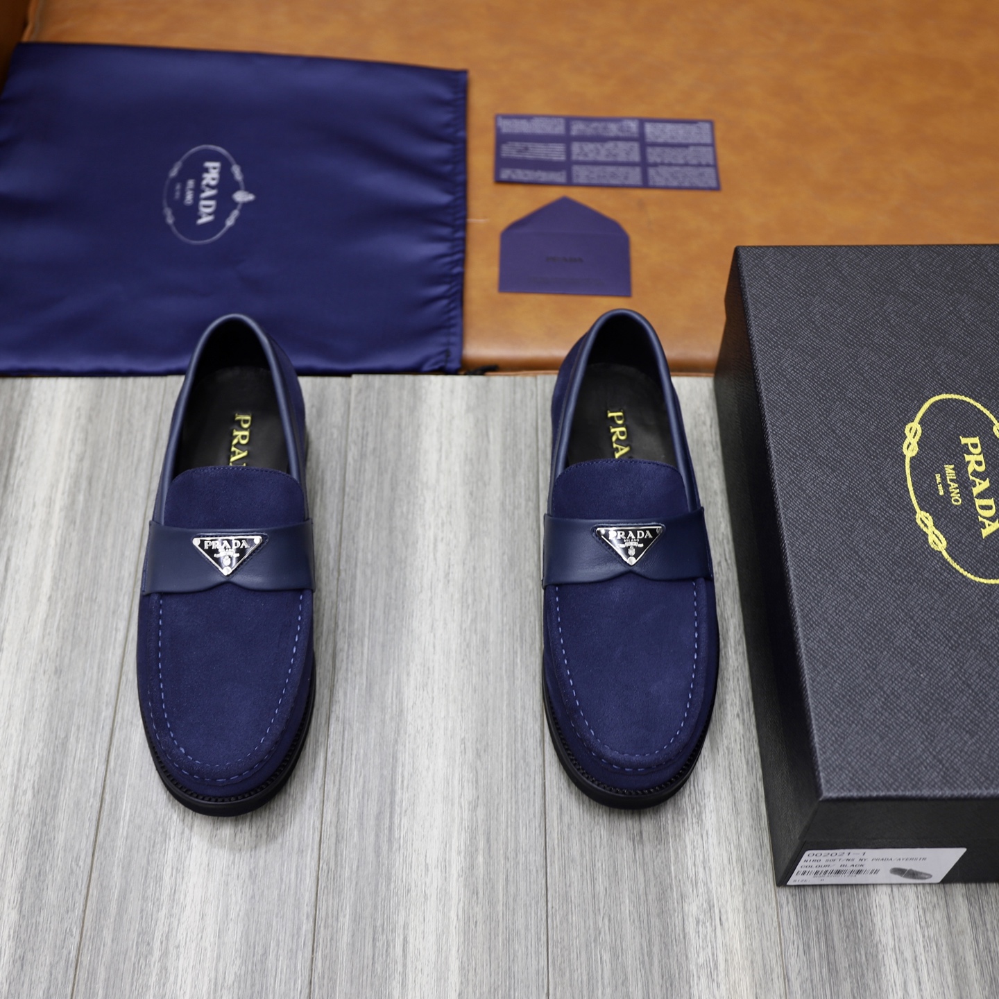 Prada Men's Leather Loafers - Premium Quality & Comfort (Sizes 38-44) 2 i1745165977318 5313 0 0