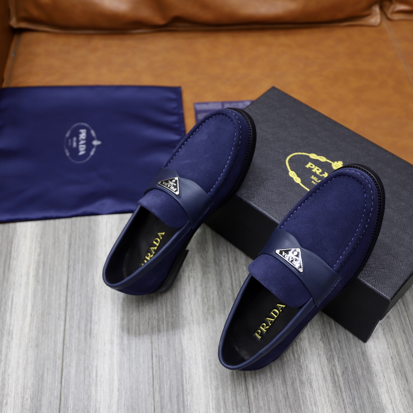 Prada Men's Leather Loafers - Premium Quality & Comfort (Sizes 38-44) 9 i1745165977375 3892 0 7