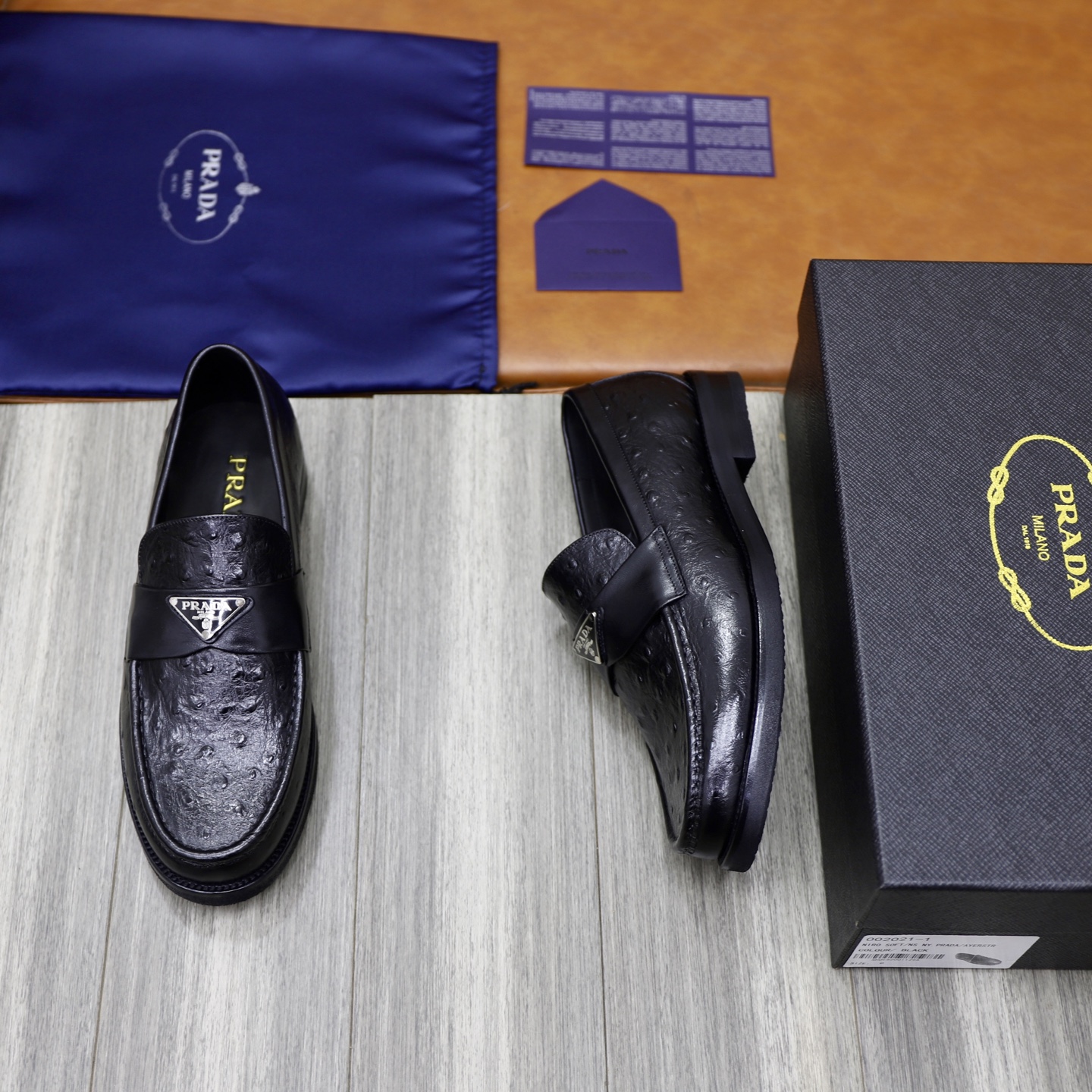 Prada Men's Leather Loafers - Premium Quality, Comfortable Fit (Sizes 38-44) 3 i1745166116438 8703 0 1