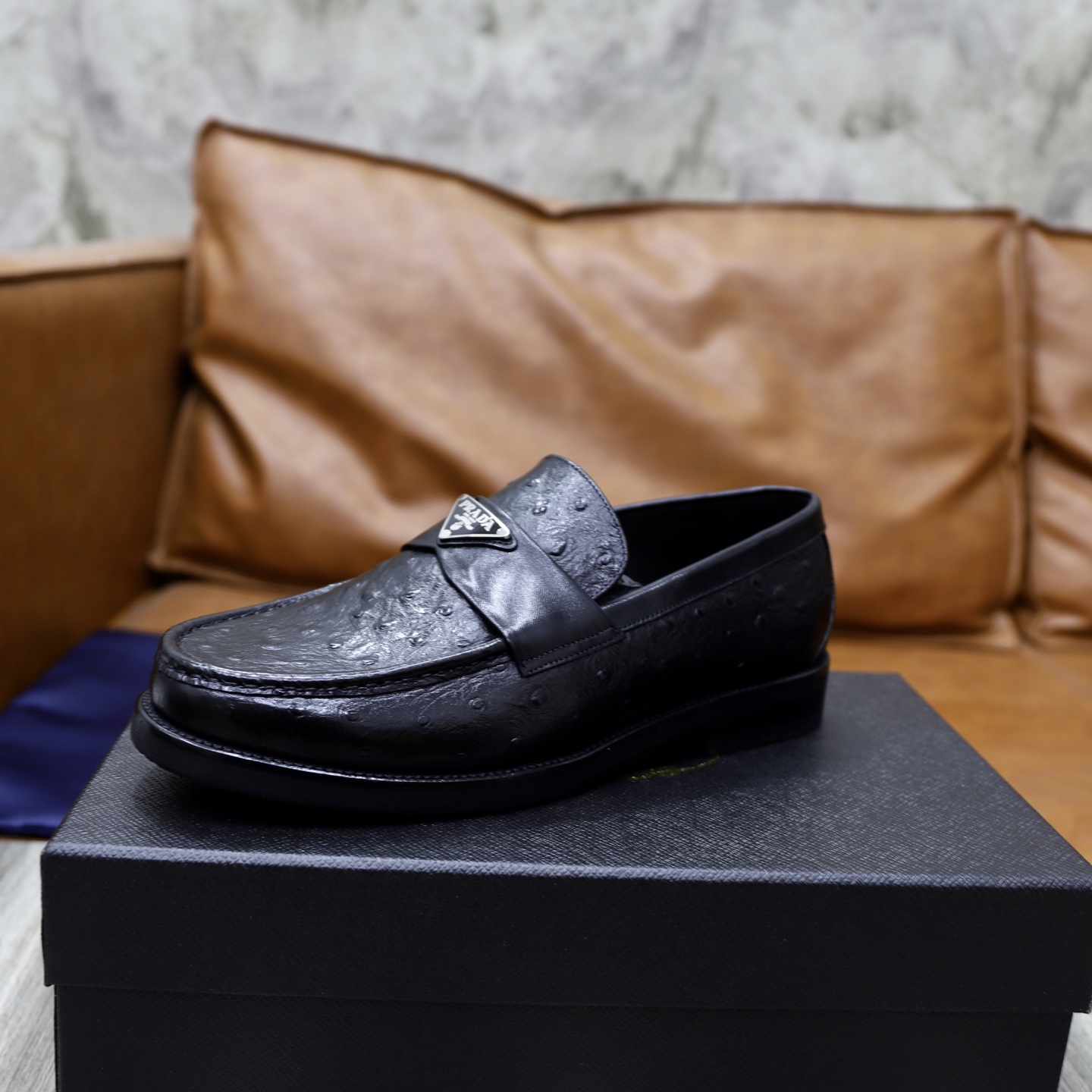 Prada Men's Leather Loafers - Premium Quality, Comfortable Fit (Sizes 38-44) 7 i1745166118143 4518 0 5