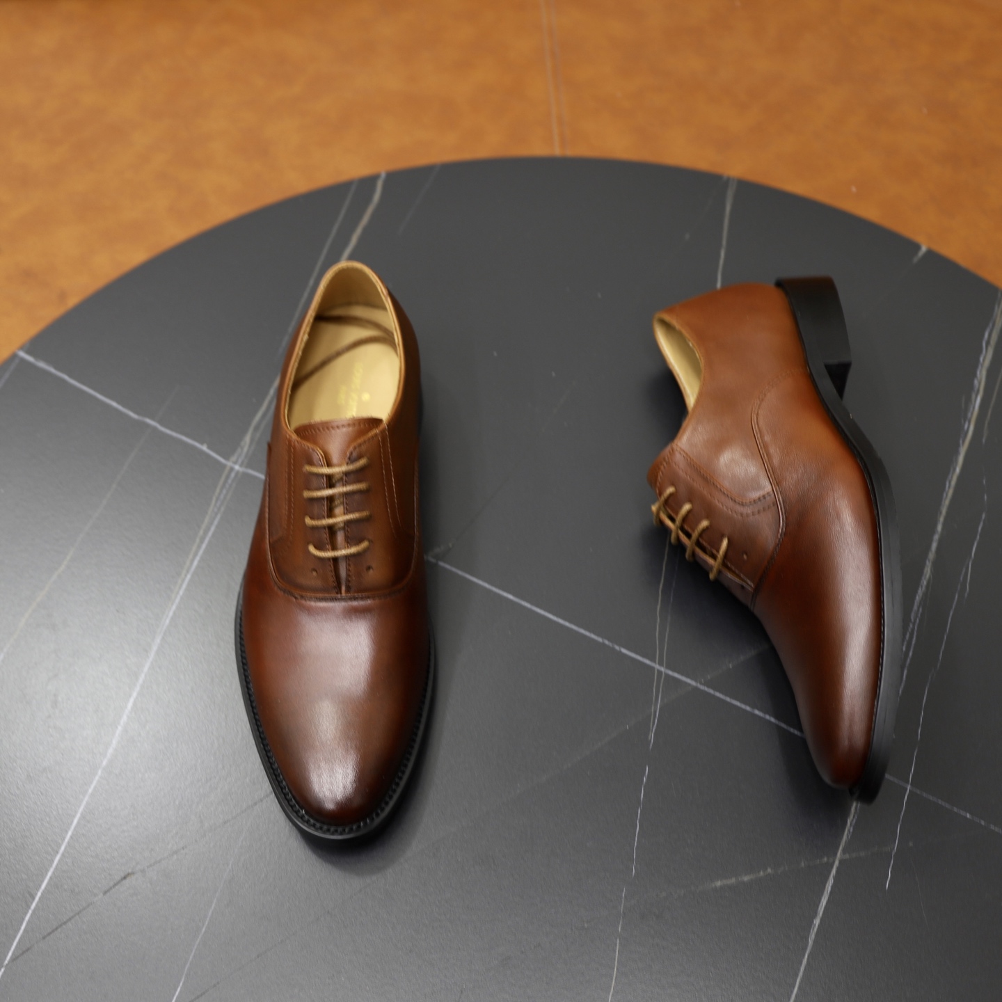 Louis Vuitton Brown Leather Oxford Dress Shoes for Men, Sizes 38-44 8 i1745510885953 8518 0 6