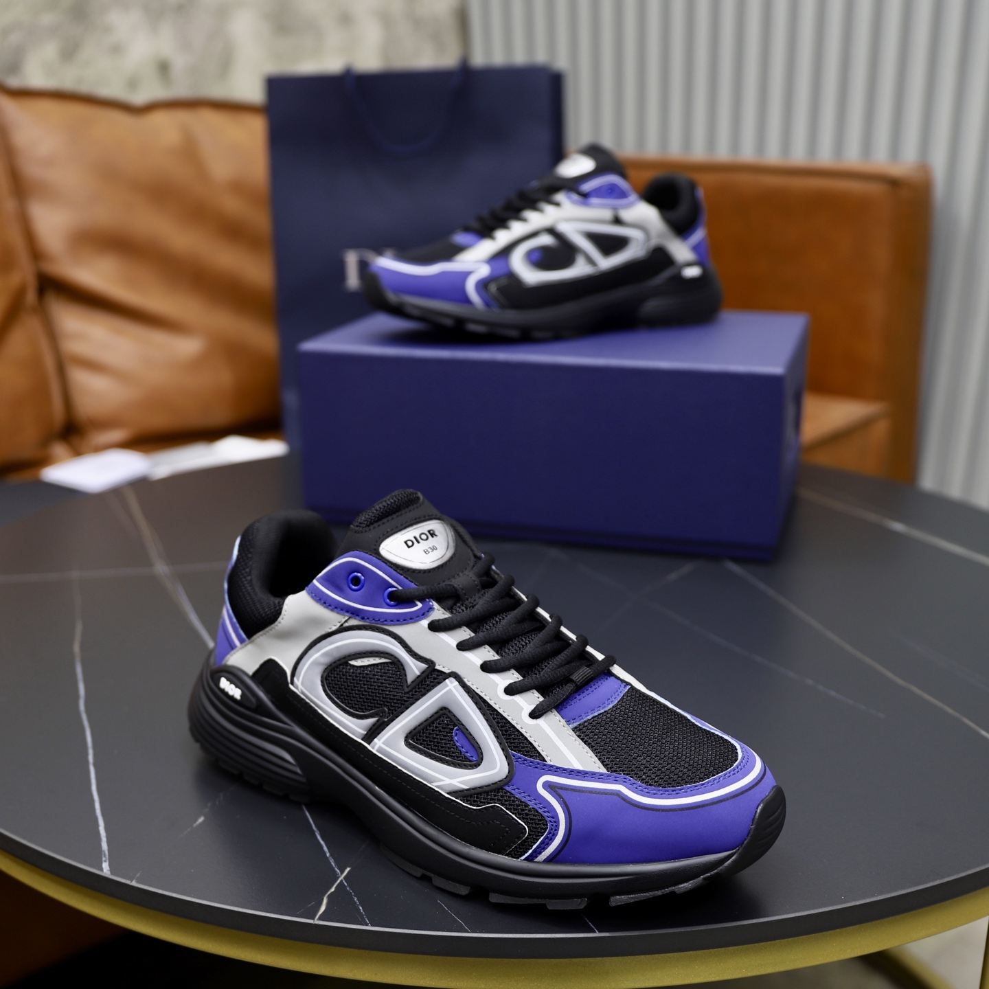 Dior B30 Multicolor Mesh and Technical Fabric Low-Top Sneakers 9 i1746547910377 6749 0 7