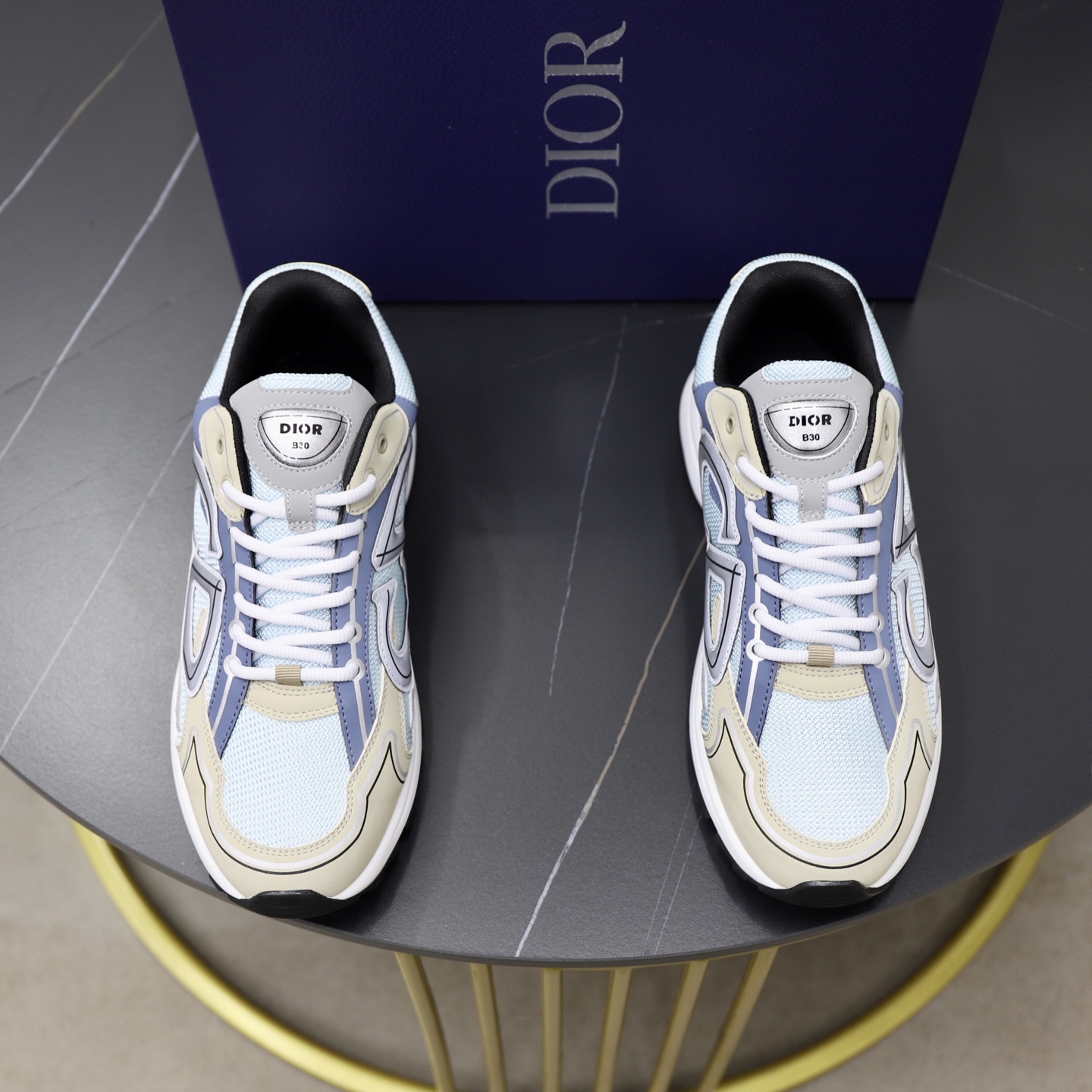 Dior B30 Series Sneakers - Multicolor Mesh & Technical Fabric - Low-Top Design 1 Dior B30 Series Sneakers - Multicolor Mesh & Technical Fabric - Low-Top Design