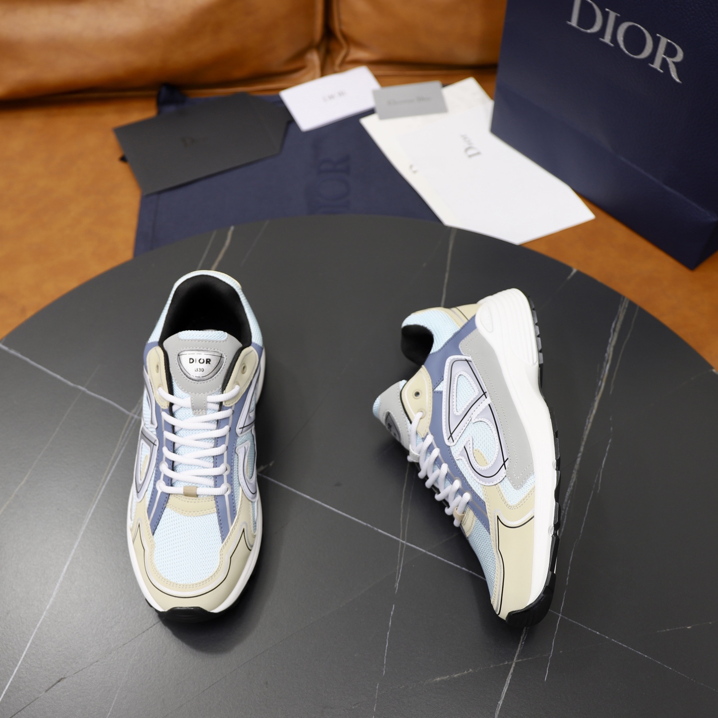 Dior B30 Series Sneakers - Multicolor Mesh & Technical Fabric - Low-Top Design 8 i1746548112193 3150 0 6