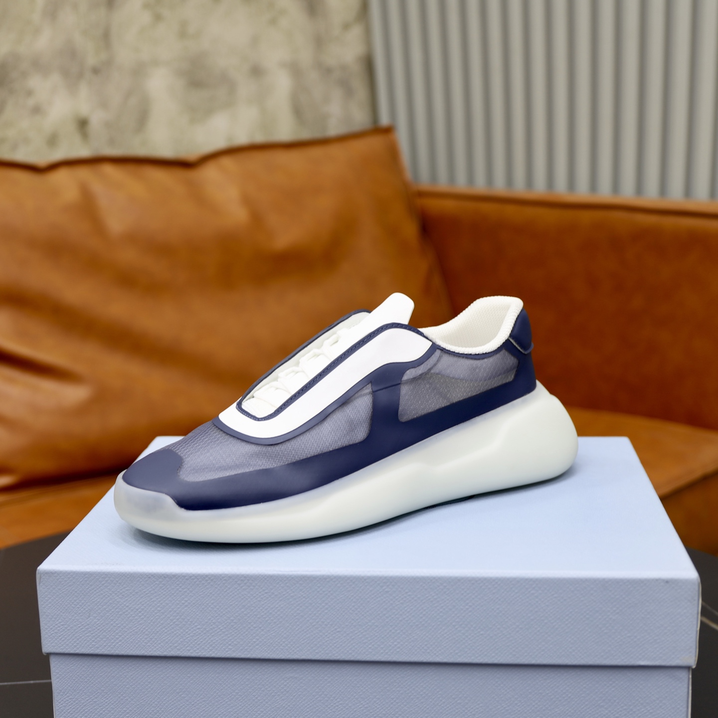 Prada America's Cup Sneakers in Recycled Nylon and Bike Fabric,Size 39-44 5 i1746634453146 120 0 3