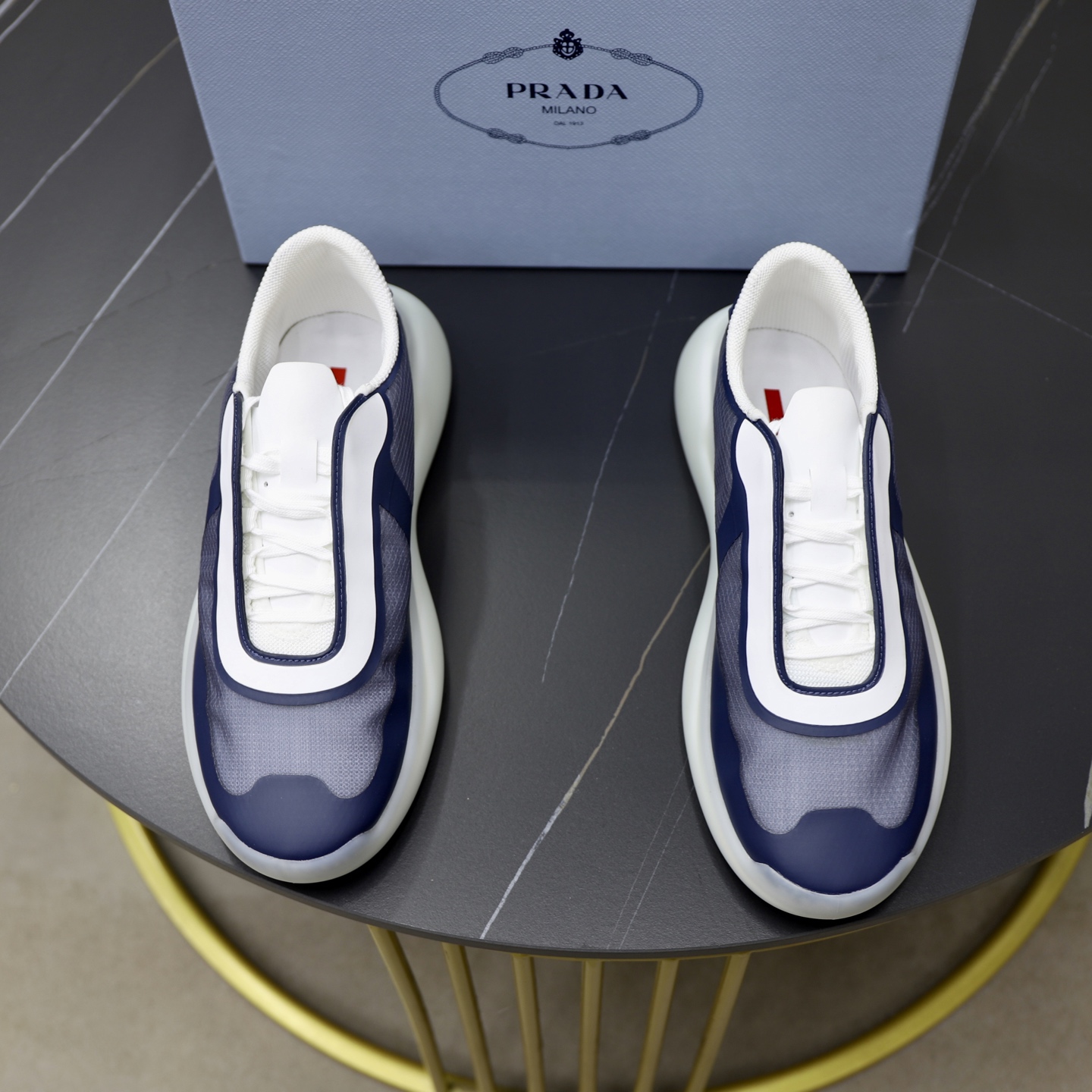 Prada America's Cup Sneakers in Recycled Nylon and Bike Fabric,Size 39-44 1 Prada America's Cup Sneakers in Recycled Nylon and Bike Fabric,Size 39-44