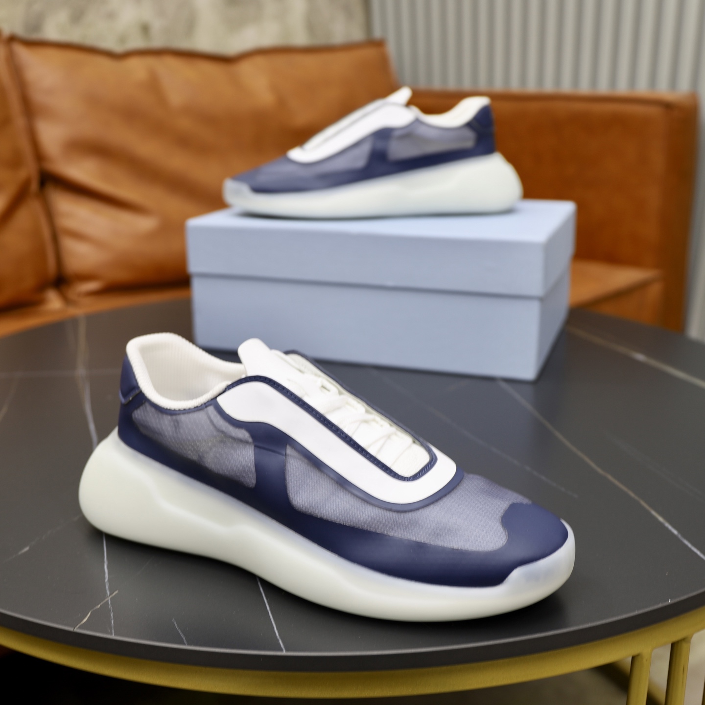 Prada America's Cup Sneakers in Recycled Nylon and Bike Fabric,Size 39-44 9 i1746634454671 2438 0 7
