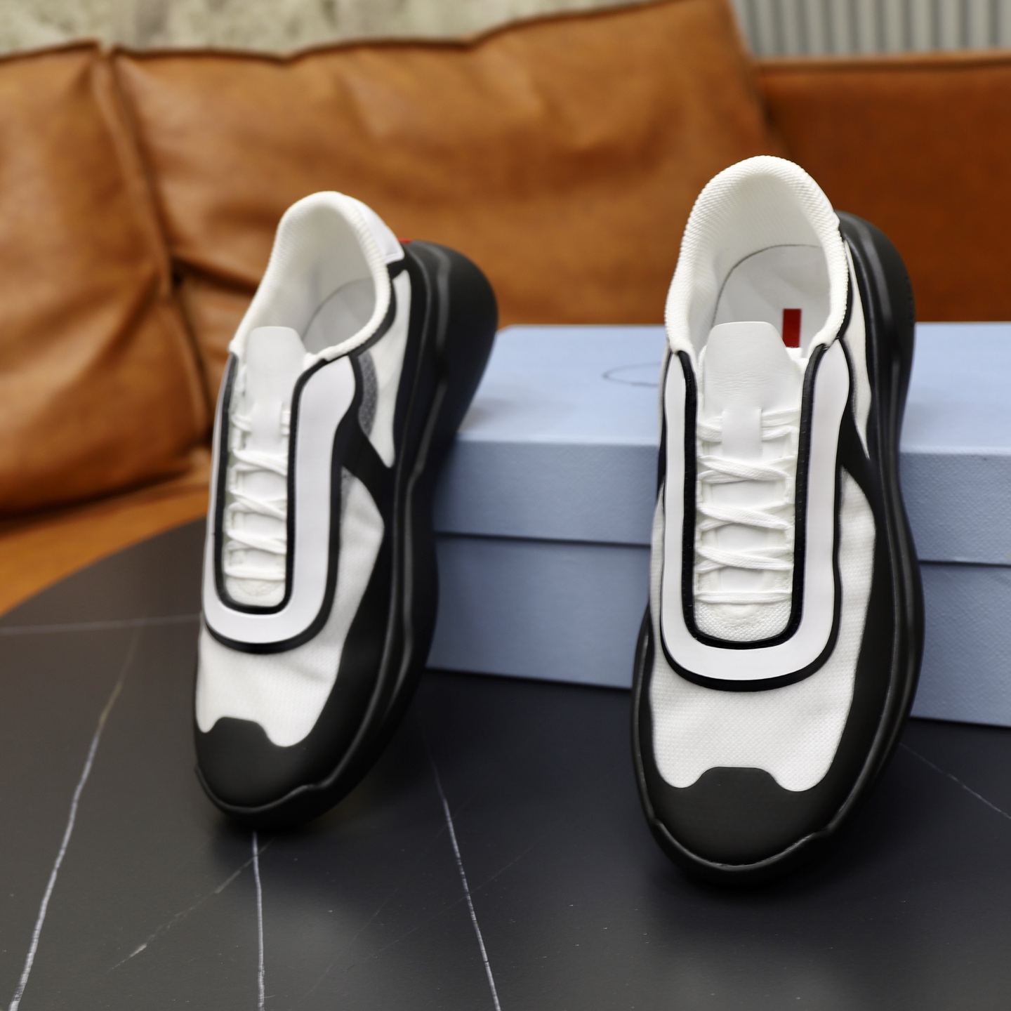 Prada America's Cup Sneakers in Recycled Nylon and Bike Fabric-Size 39-44 7 i1746634470865 7091 0 5