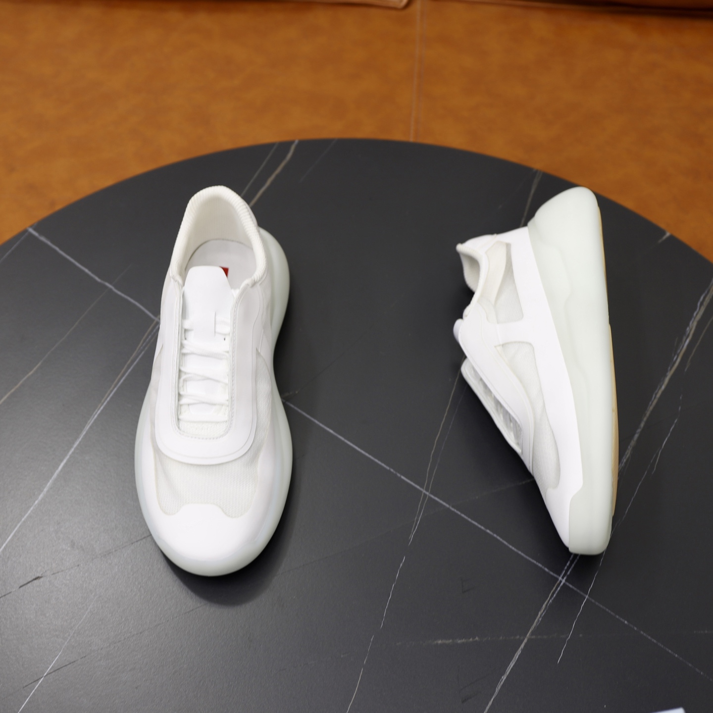 Prada America's Cup White Recycled Nylon and Bike Fabric Sneakers 8 i1746634489588 985 0 6