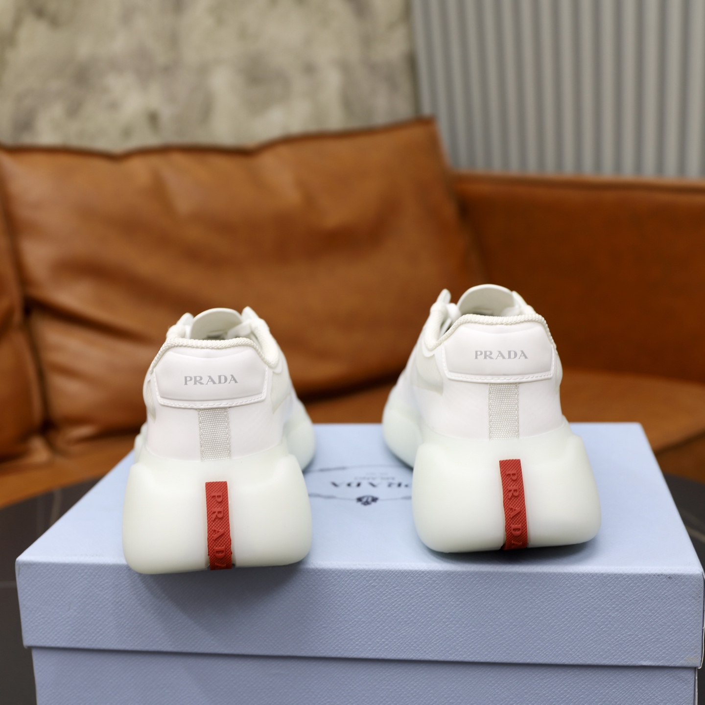 Prada America's Cup White Recycled Nylon and Bike Fabric Sneakers 6 i1746634489701 169 0 4
