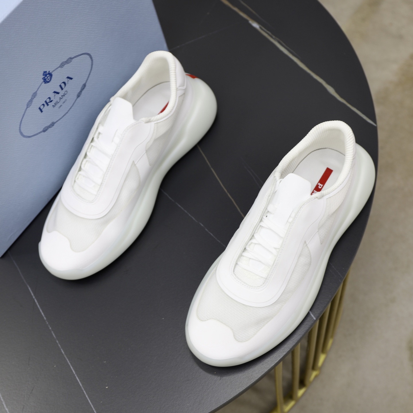 Prada America's Cup White Recycled Nylon and Bike Fabric Sneakers 3 i1746634491330 4316 0 1