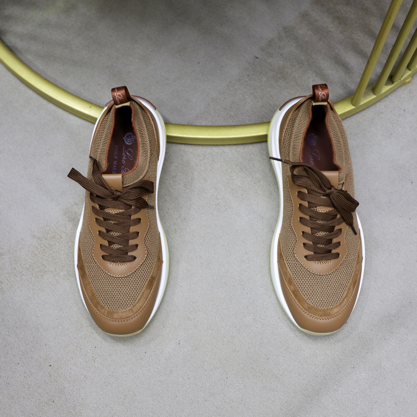 ：330Loropiana  LPsize ；38-44 「45.46 custom」 Piel de vaca acolchada pie realmente especialmente bueno
