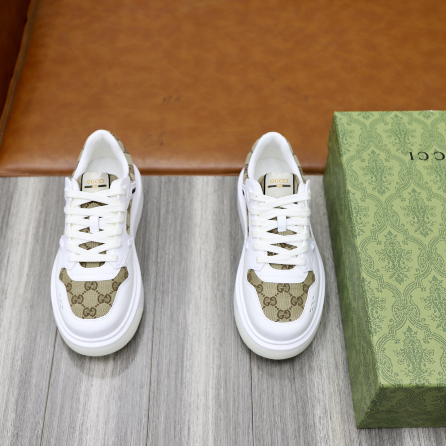 NO:346969,GUCC*—GUCC High-end version. The counter is sold simultaneously. The upper is imported cowhide; 