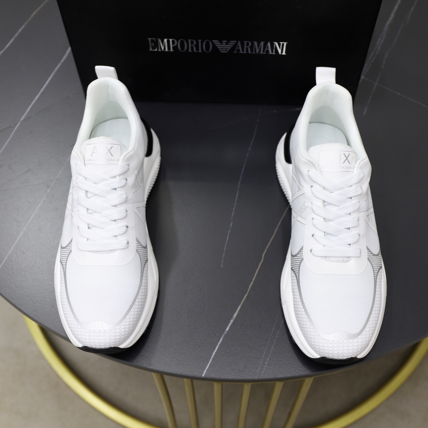 Emporio Armani Heren Sneakers - Ademend, Lichtgewicht & Stijlvol - Maat 38-44
