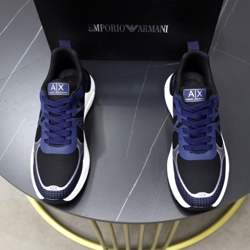 Emporio Armani Men's Lightweight Breathable Mesh Running Shoes - Trendy Sneakers 1 Emporio Armani Men's Lightweight Breathable Mesh Running Shoes - Trendy Sneakers