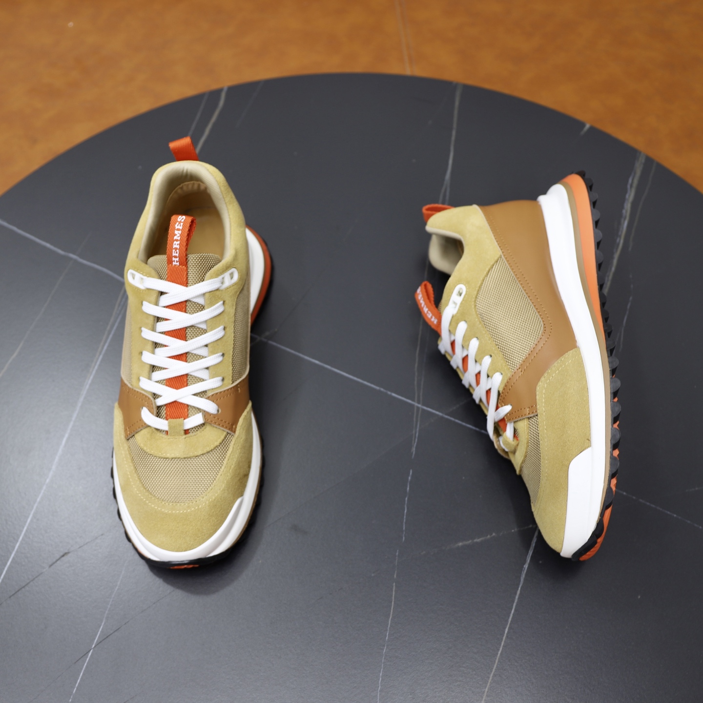 Hermes Men's Runway Sneakers - Classic Design, Premium Materials, Size 38-44 8 i1753978161925 4361 0 6