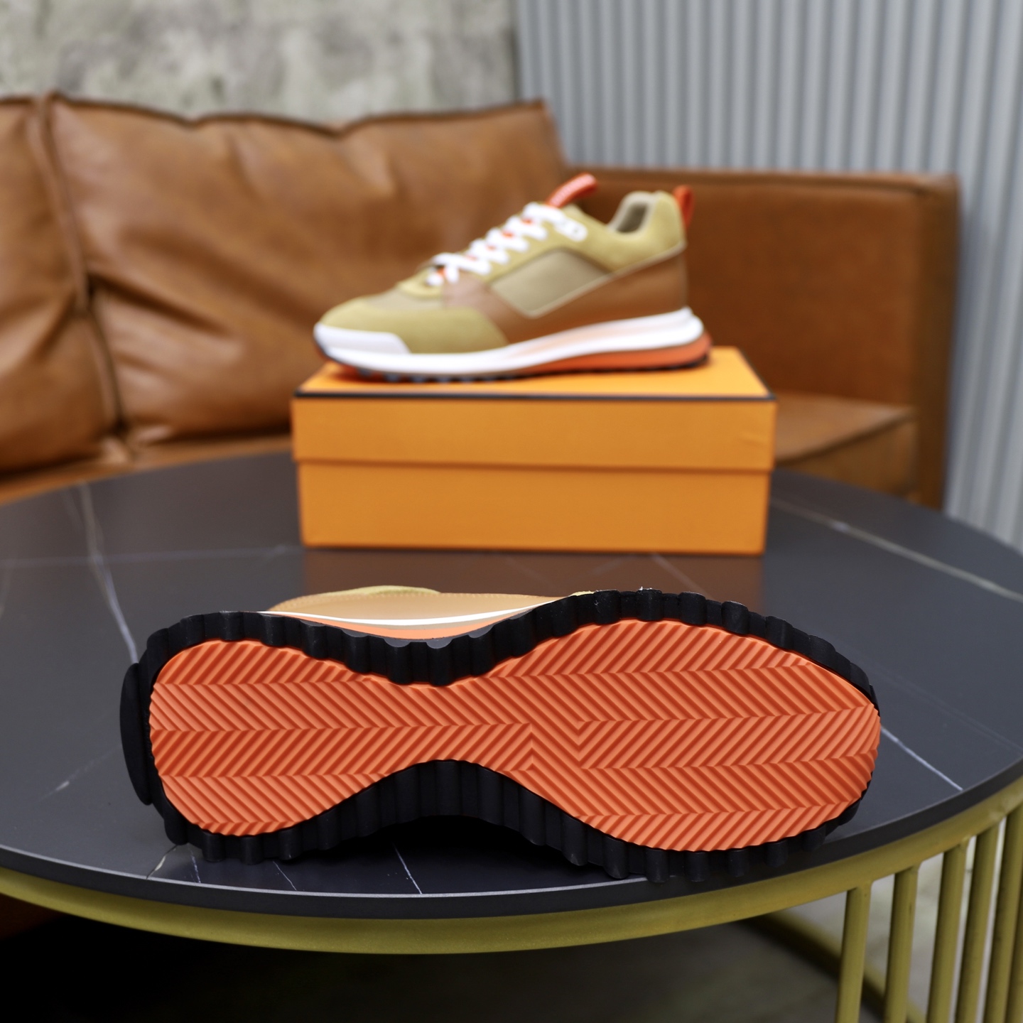Hermes Men's Runway Sneakers - Classic Design, Premium Materials, Size 38-44 10 i1753978161966 4709 0 8