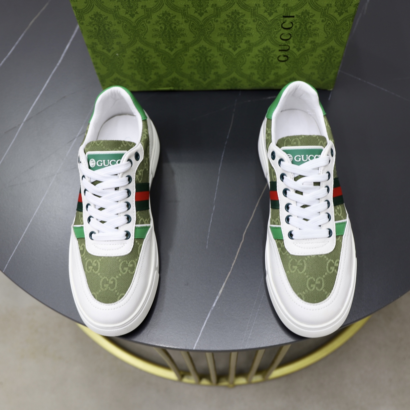 Gucci Heren Sneakers - Klassiek Design met Kenmerkende Details - Maat 38-44
