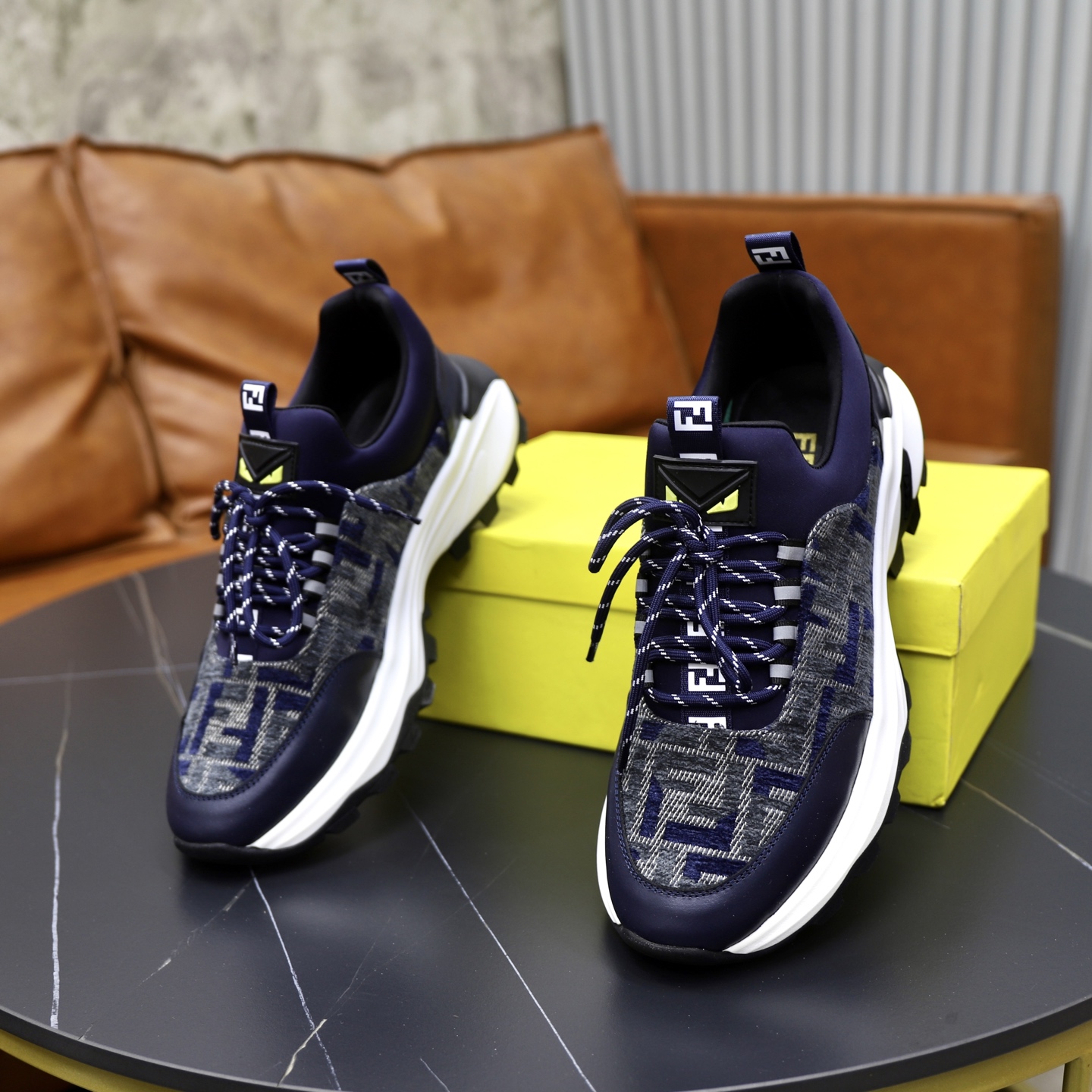 Fendi Men's Fashion Sneakers - Stylish, Comfortable, and High-Quality Design 7 i1754237934690 397 0 5