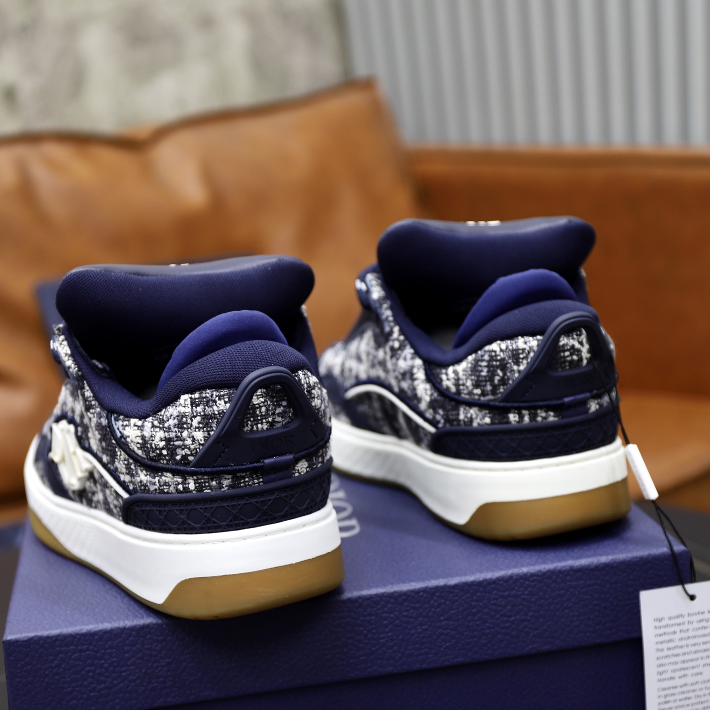 Dior Men's Dad Sneakers Fashionable Retro Style Shoes, Blue, Sizes 38-45 6 i1758384830445 1487 0 4