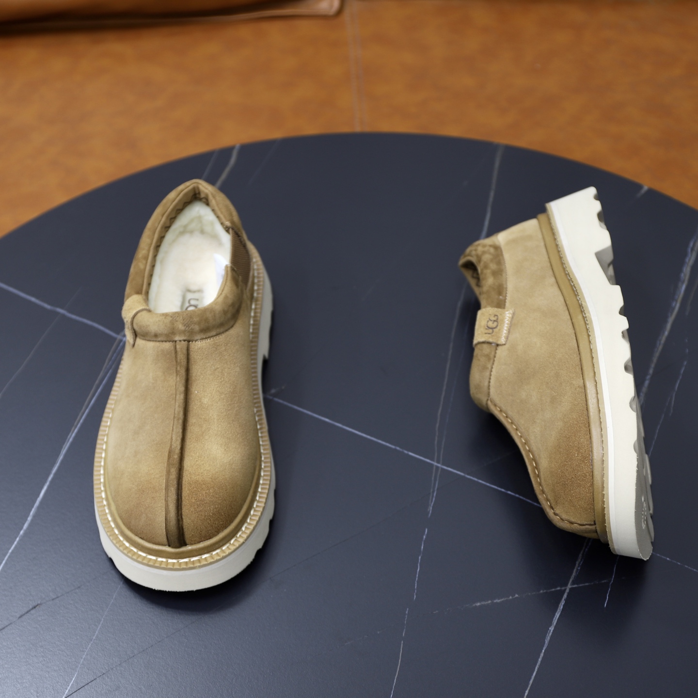 UGG Men's Tasman Suede Slippers with Wool Lining - Warm & Comfortable 8 i1758472102729 9431 0 6