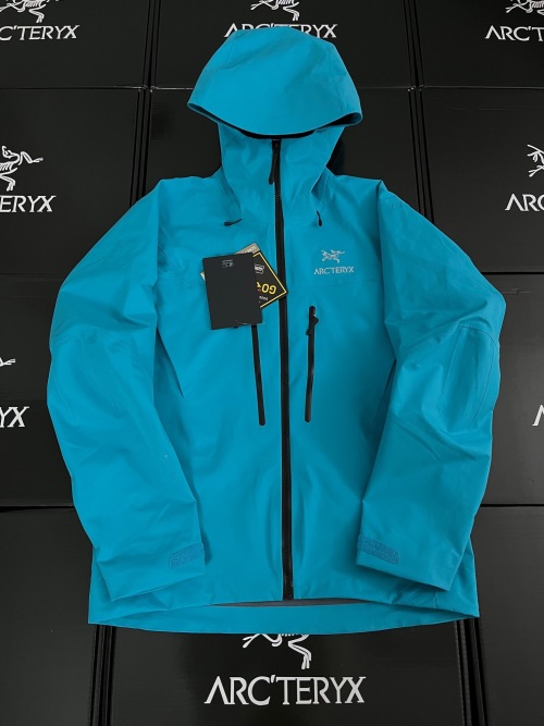 Arc'teryx Alpha SV Gore-Tex Pro Hooded Jacket - Top Performance, Lipid Blue 1 Arc'teryx Alpha SV Gore-Tex Pro Hooded Jacket - Top Performance, Lipid Blue