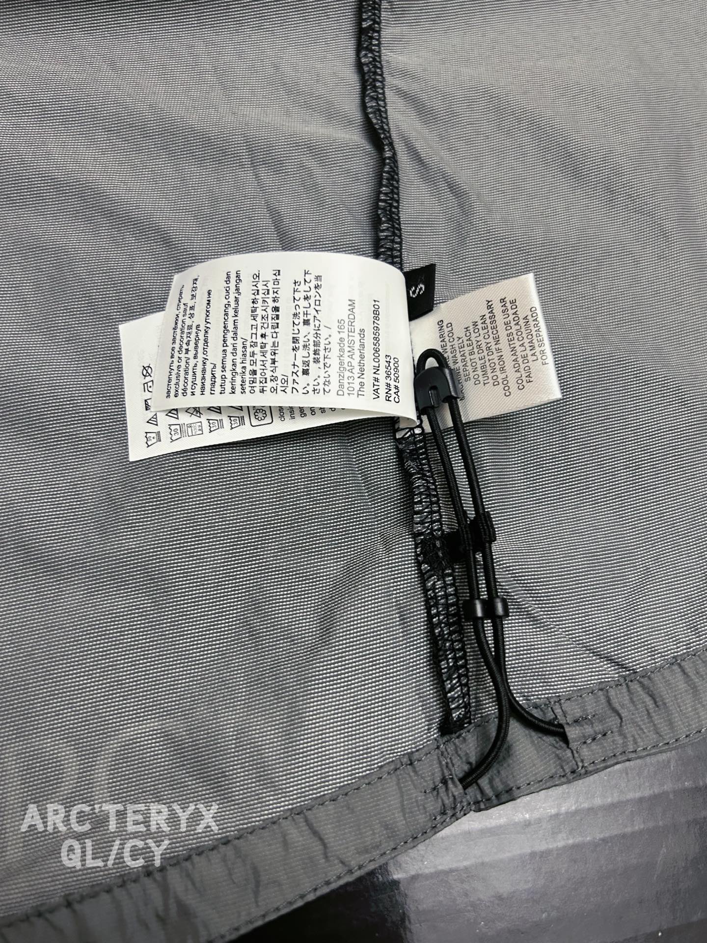 Arc'teryx ARC'TERYX /始祖鸟Norvan Windshell Hoody男女连帽衫轻量风壳夹克 户外休闲皮肤衣透气防晒服 10354