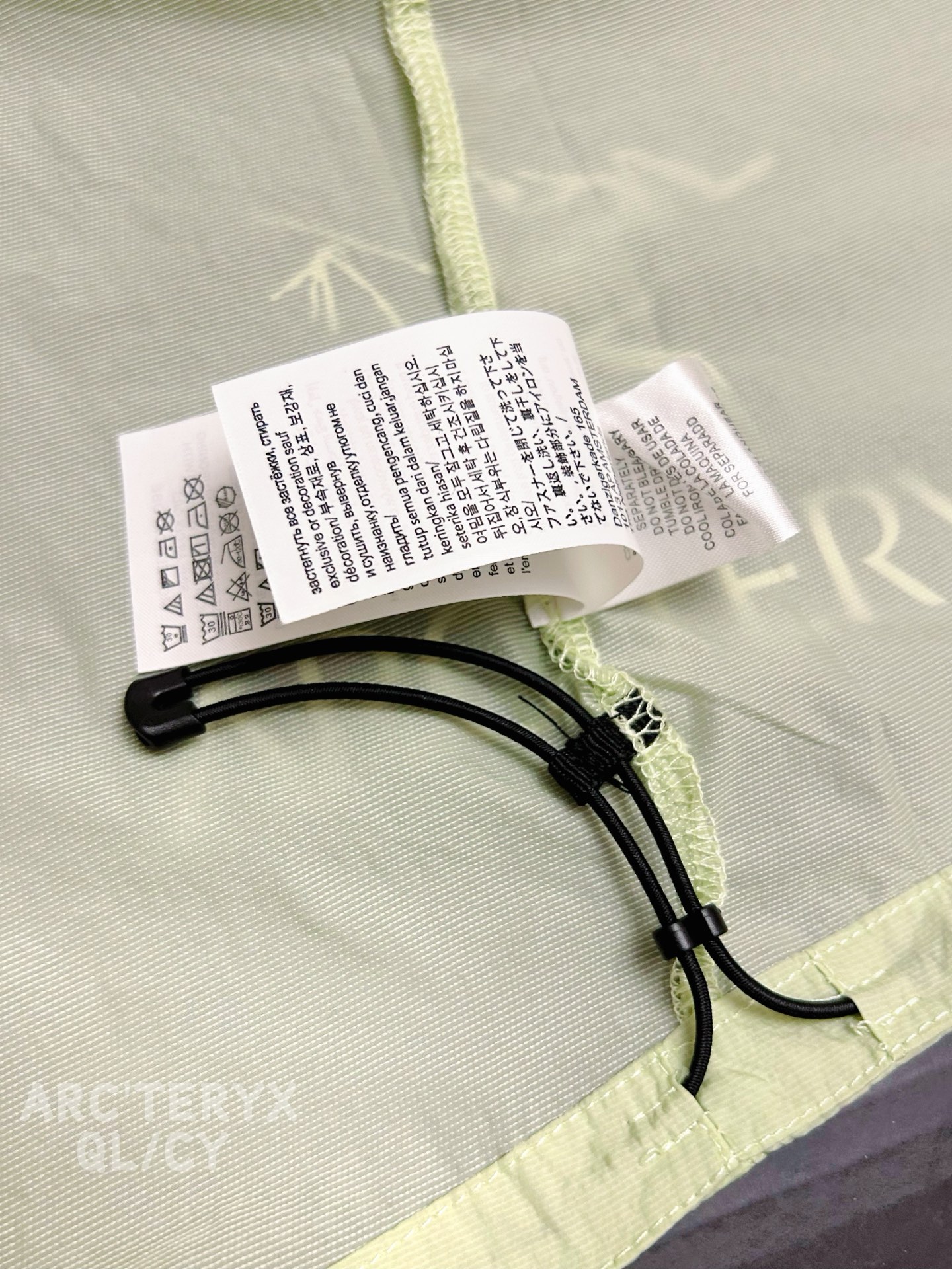 Arc'teryx ARC'TERYX /始祖鸟Norvan Windshell Hoody男女连帽衫轻量风壳夹克 户外休闲皮肤衣透气防晒服 10354