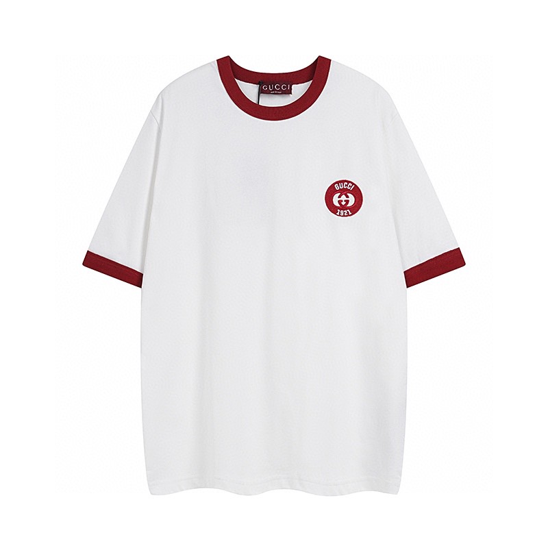 Gucci 古驰 25ss 最新夏日 logo刺绣T恤