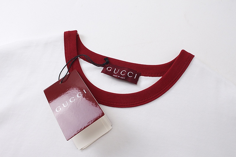Gucci 古驰 25ss 最新夏日 logo刺绣T恤