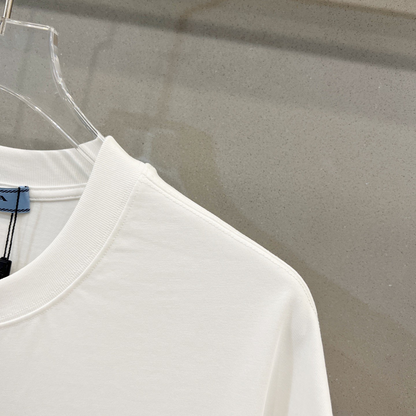 Prada/普拉达 25ss 镭射胶印三角短袖