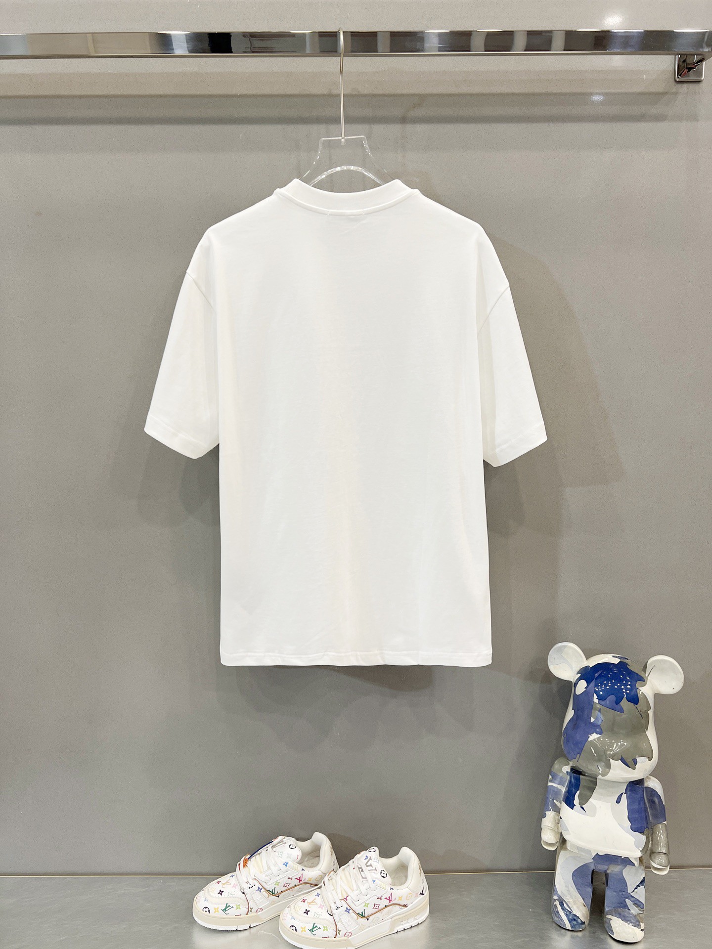Prada/普拉达 25ss 镭射胶印三角短袖