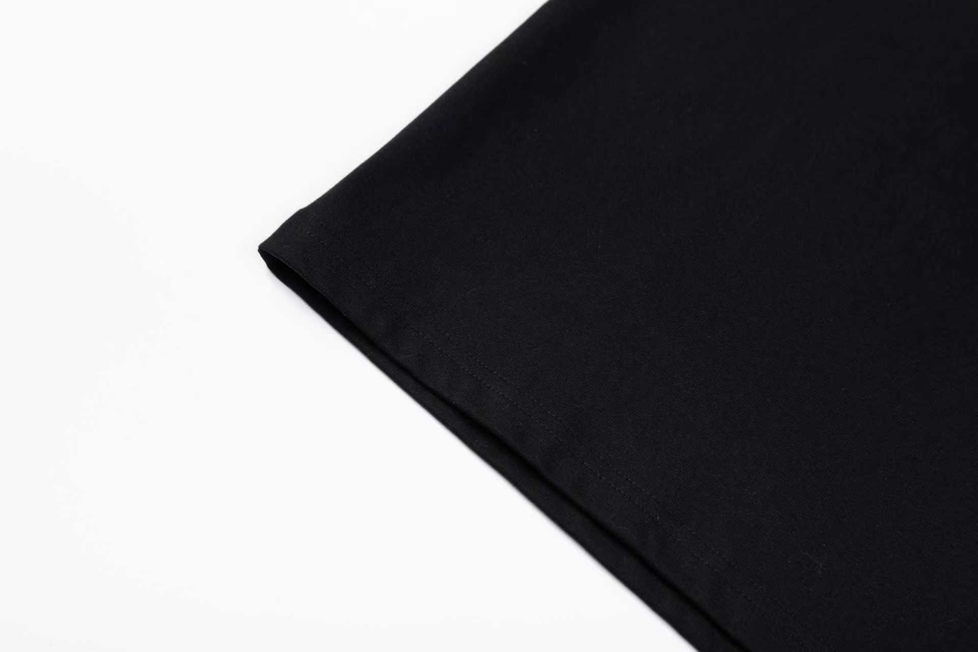 Gucci古驰新款织带刺绣logo圆领短袖T恤-Chinese UA Cheap High Quatity Brand Clothes Bags handbags Sneakers wholesale wholesaler seller from China Factory suppliers Fashion Clothing Shoes best Quality Beautiful Price Gucci古驰新款织带刺绣logo圆领短袖T恤