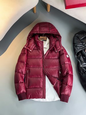 Moncler mirror quality Clothing Down Jacket White Duck Down Fall/Winter Collection Hooded Top