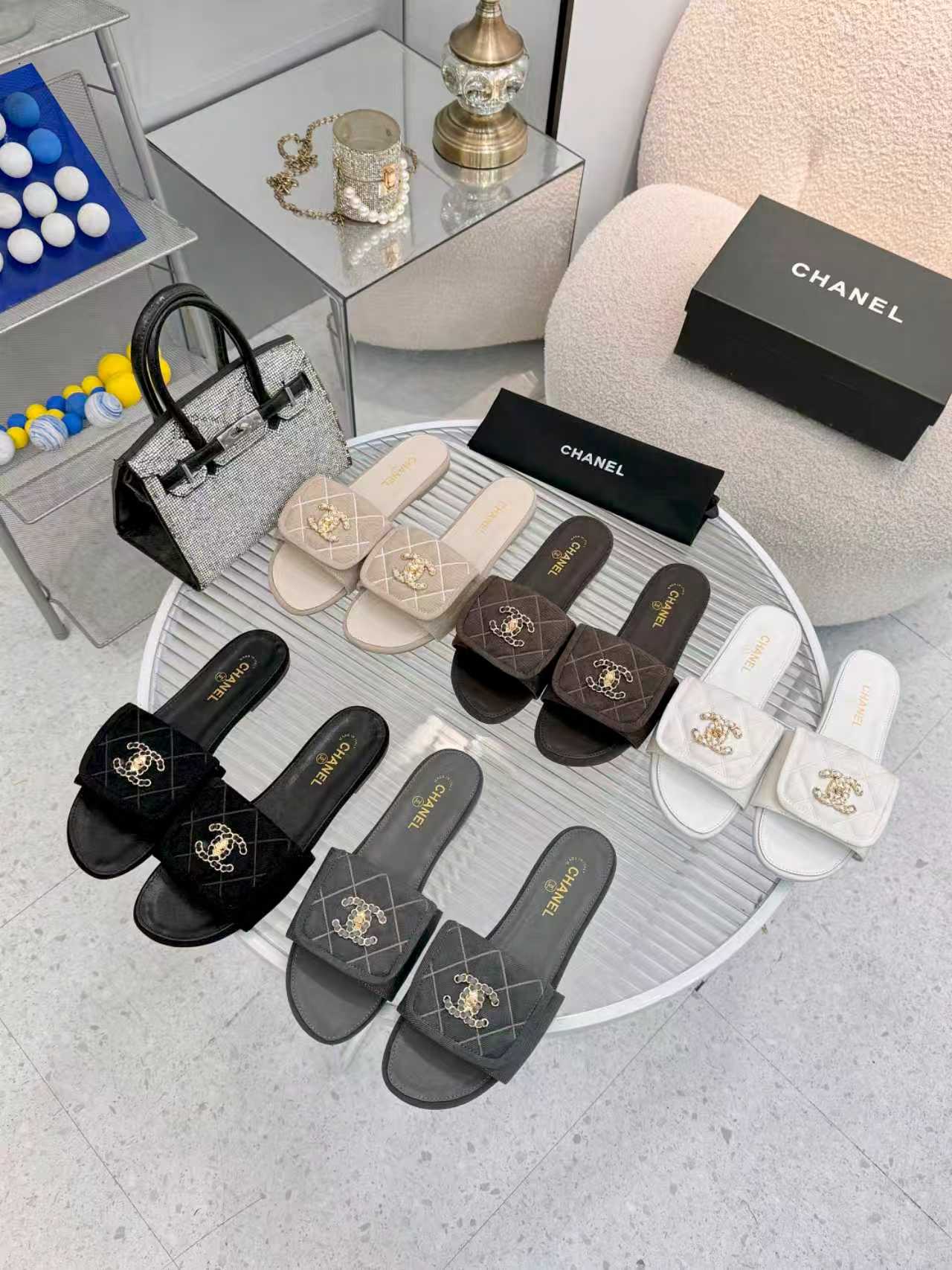 NO:785836,Xiaoxiang 2026--Summer new style--35-43---rubber sole-leather sole plus 40, slippers, slippers19860909小香2026--夏季新款--35-43---橡胶底-皮底加40,拖鞋,slippers,Women's Shoes