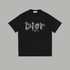 Dior Clothing T-Shirt Printing Unisex Combed Cotton Short Sleeve
