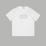 Dior Clothing T-Shirt Printing Unisex Cotton Short Sleeve