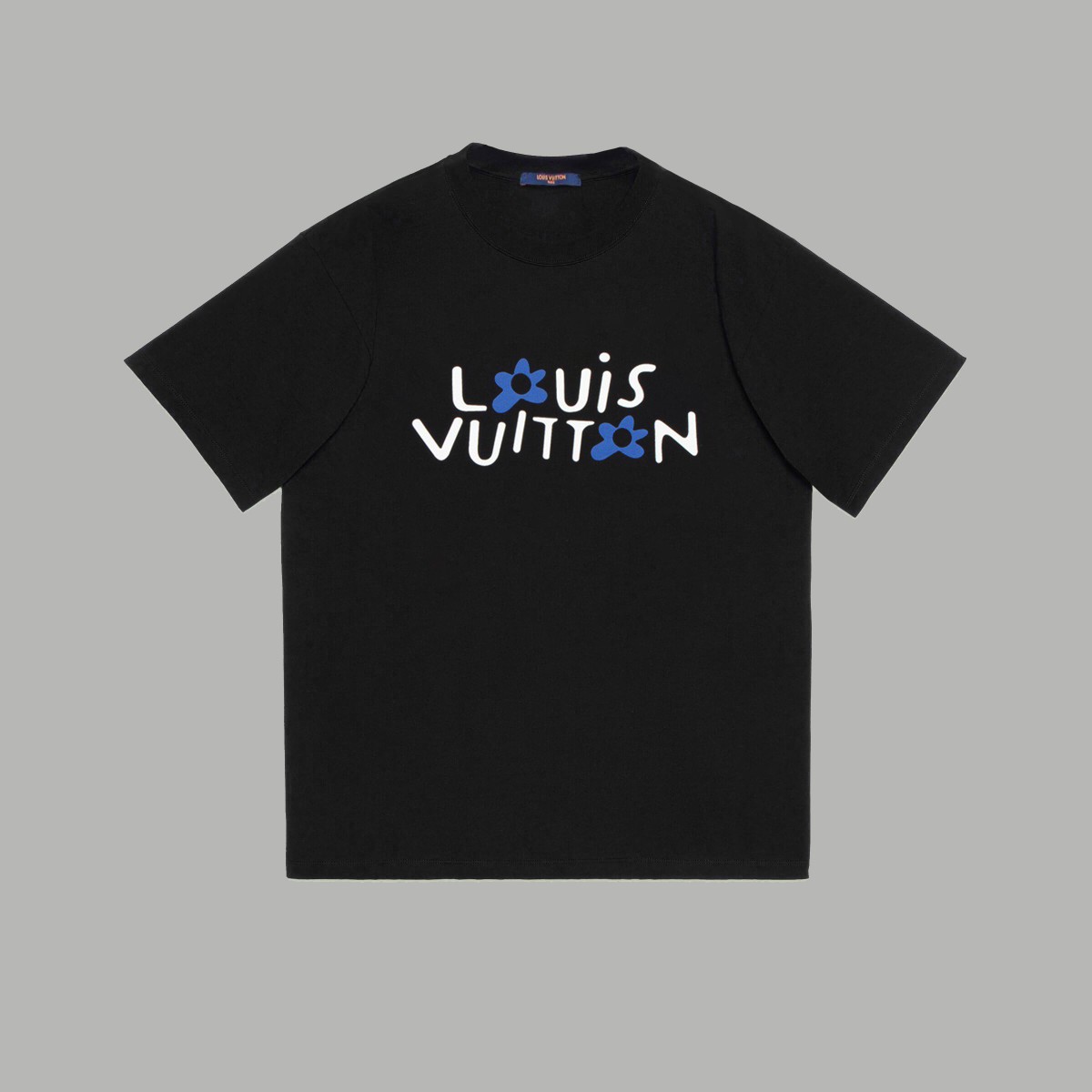 Louis Vuitton Clothing T-Shirt Printing Unisex Cotton Short Sleeve