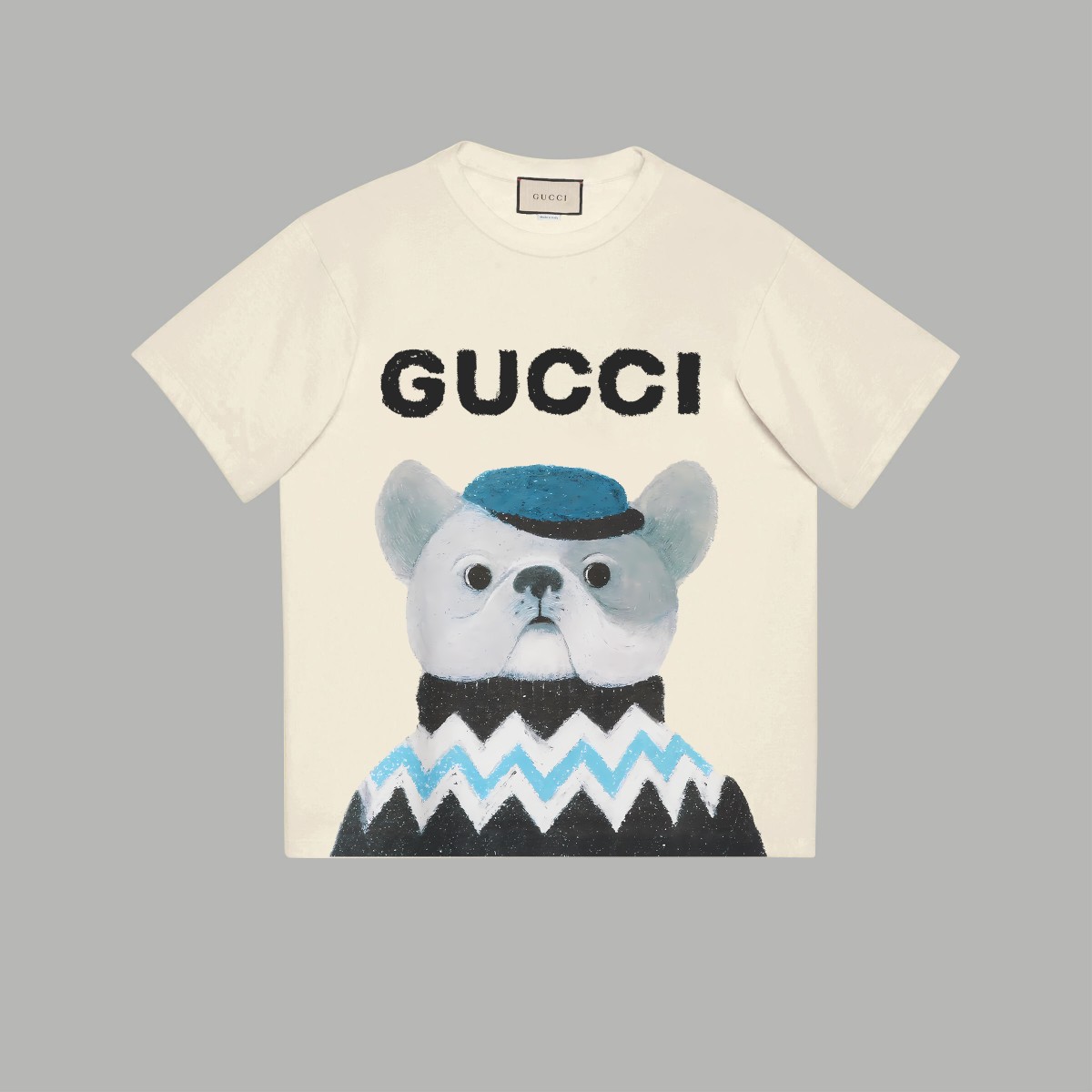 Gucci Clothing T-Shirt Printing Unisex Cotton Short Sleeve