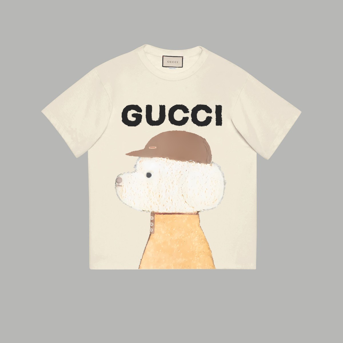 Gucci Clothing T-Shirt Printing Unisex Cotton Short Sleeve