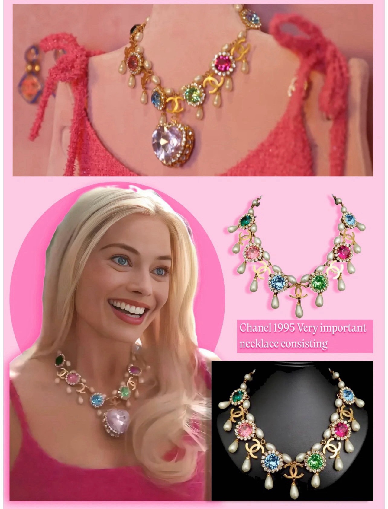 NO:714411,Nian Xiaoxiang catwalk style Barbie series rhinestone pearl necklace~,necklace,Cardia high-end jewelry19860909年小香走秀款 芭比系列莱茵石珍珠项链～,,necklace,卡迪亚高端饰品,Jewelry