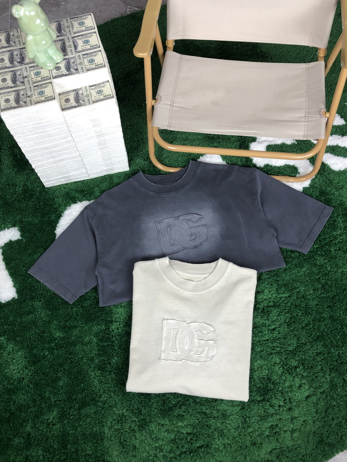  🆕杜嘉班纳D&G🆕 2024新款 重磅秋冬T恤🏖，官网同步 原版1-1复、洗水割烂工艺 ，做工精细无可